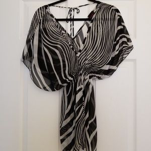 Love Culture Zebra Print Tunic